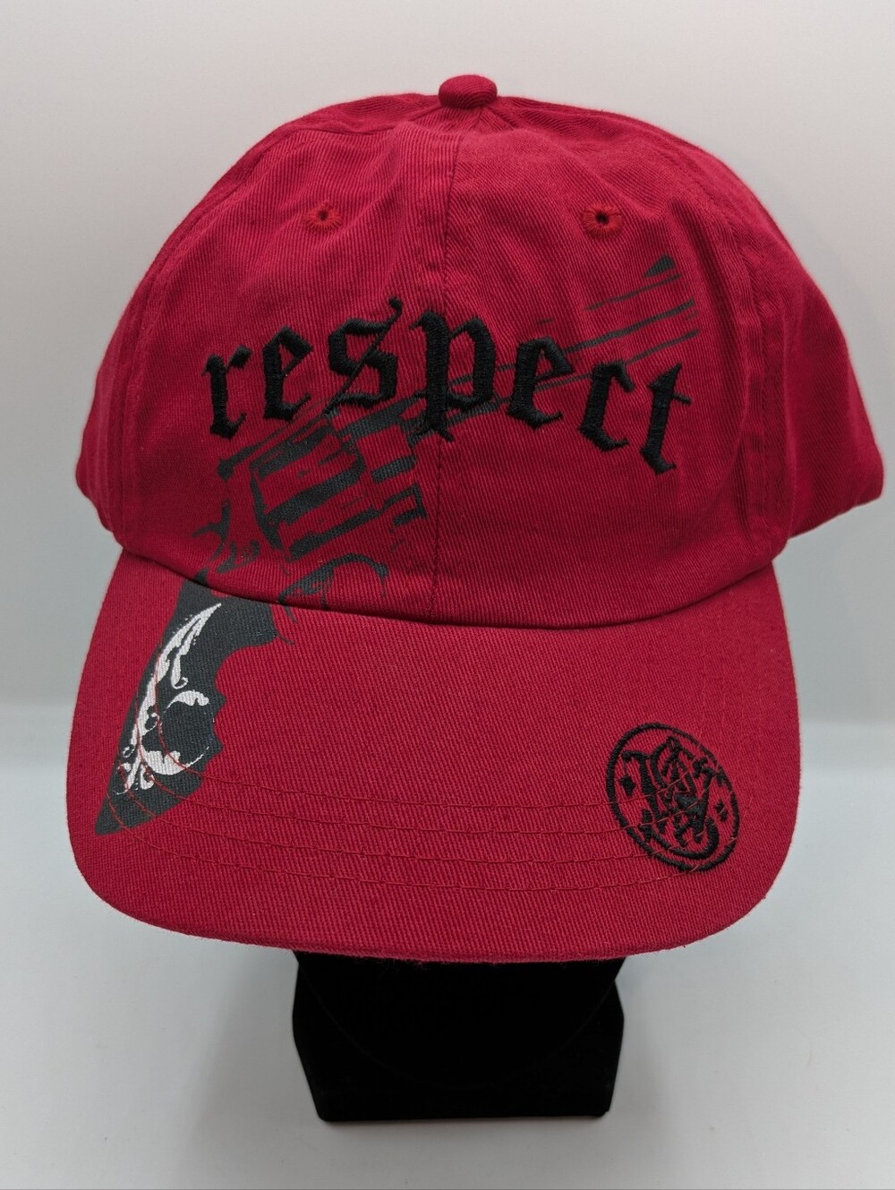 Smith & Wesson "Respect" red cap.
